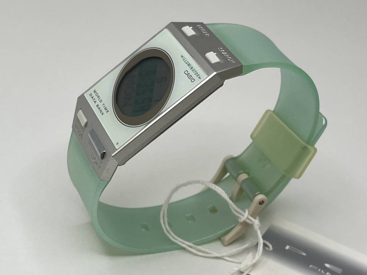 CASIO FS 00 PELA Film Watch Data Bank Vintage Rare Slim Japan