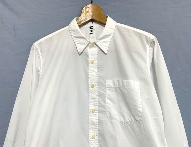☆美品 MHL. マーガレットハウエル 上質コットン シャツ 日本製