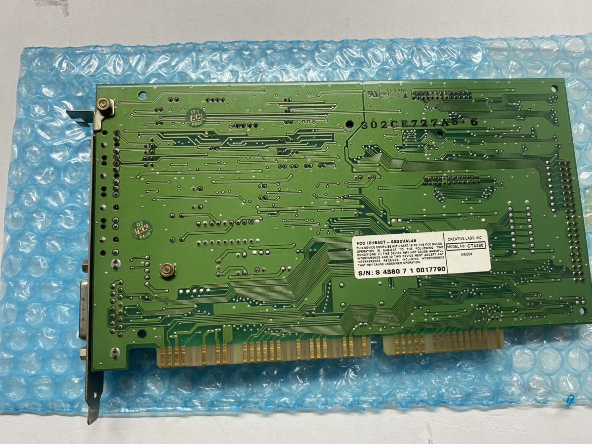 CREATIVE LABS Sound Blaster AWE64 CT4380 DV サウンドボード Sound