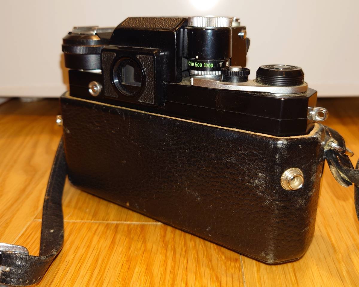 Nikon ニコン 一眼レフ フィルムカメラ F エフ ケース付き 昭和レトロ