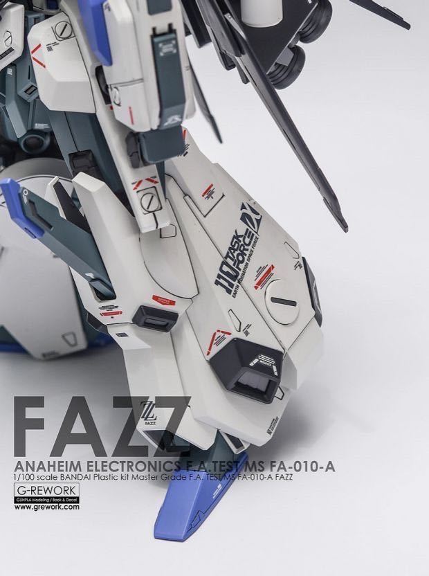MG 1/100 FAZZ Ver.Ka専用水転写式デカール 2枚セット(機動戦士 