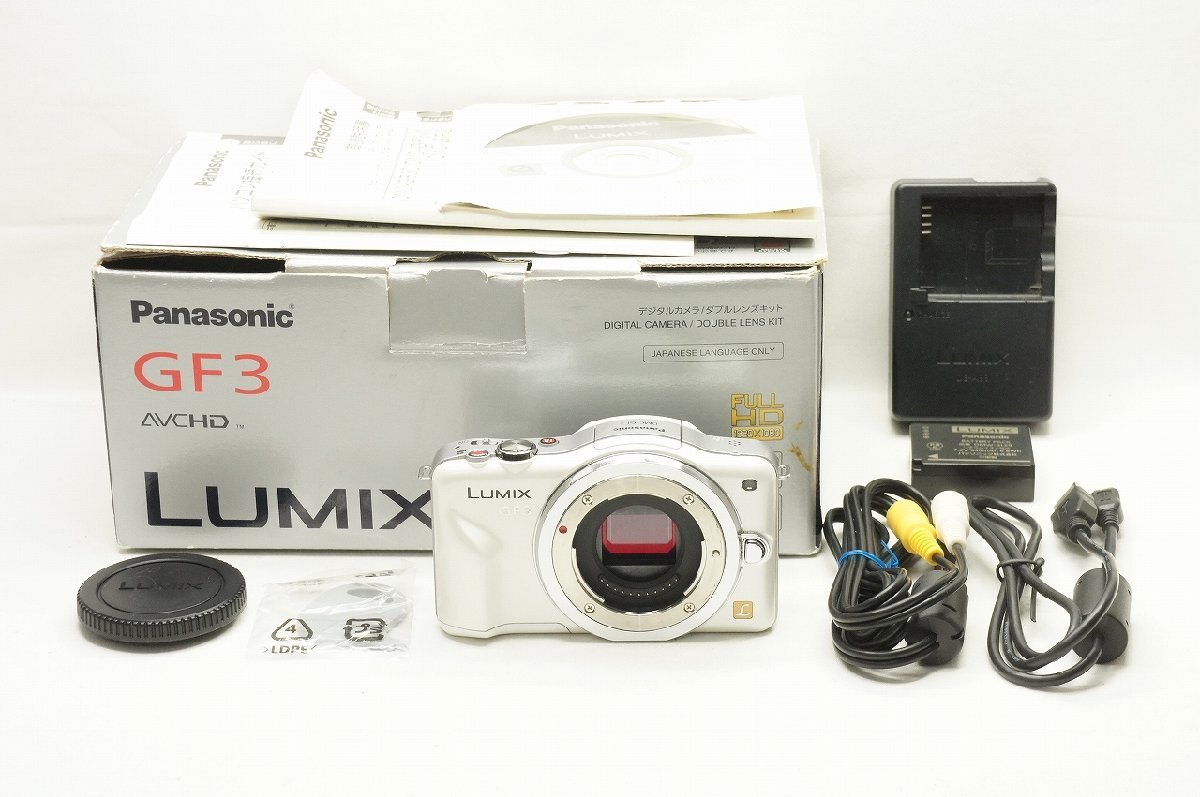 Panasonic デジタルカメラ DMC－GF3 ボディ レンズセット