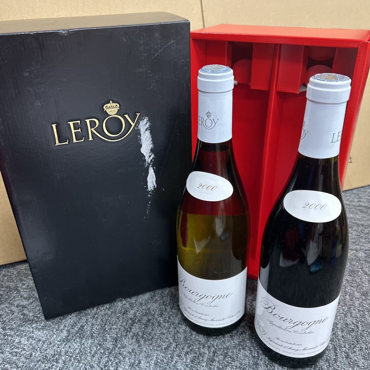 66. ☆未開栓☆ LEROY メゾン ルロワ Bourgogne 2000 赤ワイン 白