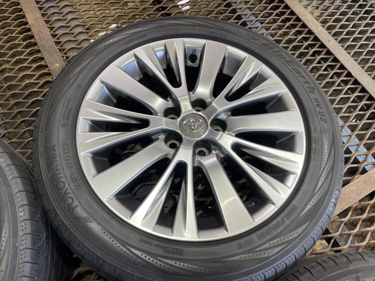 売切 1円スタート アルファードヴェルファイア等235/50R18  