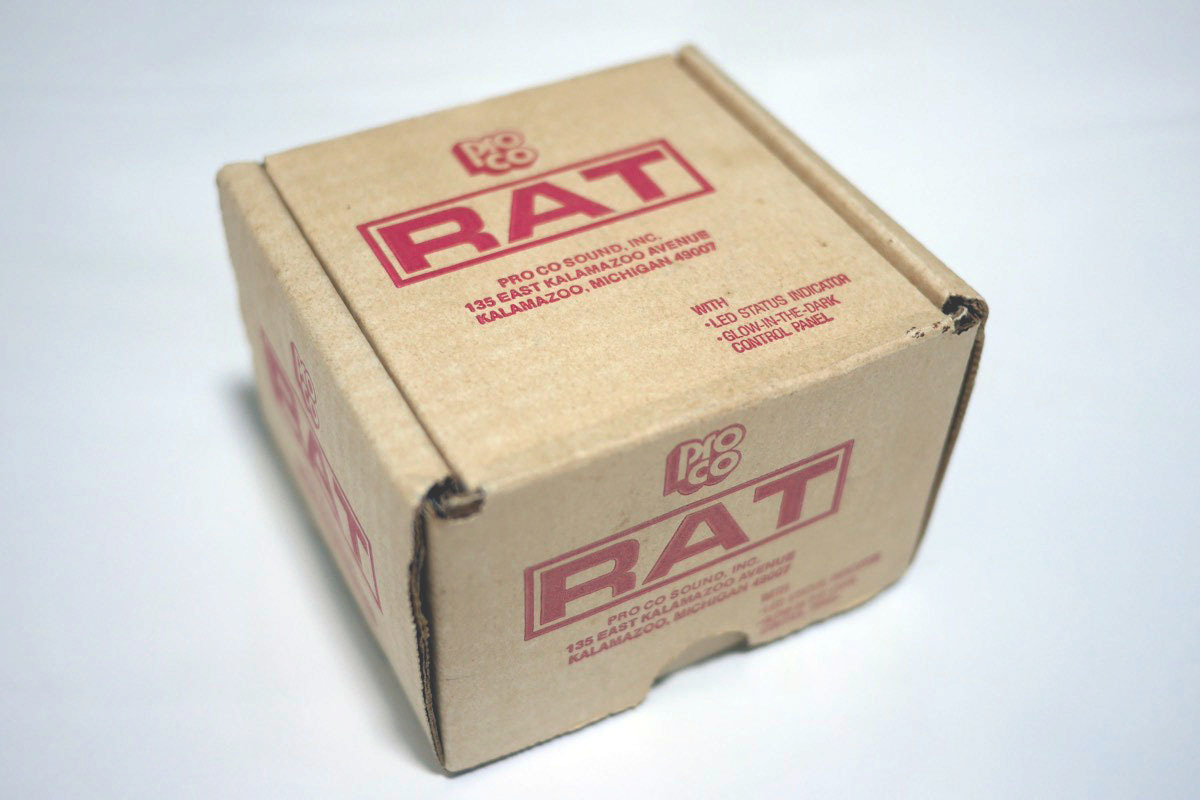 箱付き proco RAT2 モトローラLM308N 90年代中期から後期辺り 箱付き proco RAT2 モトローラLM308N 90年代中期から後期辺り 箱付き