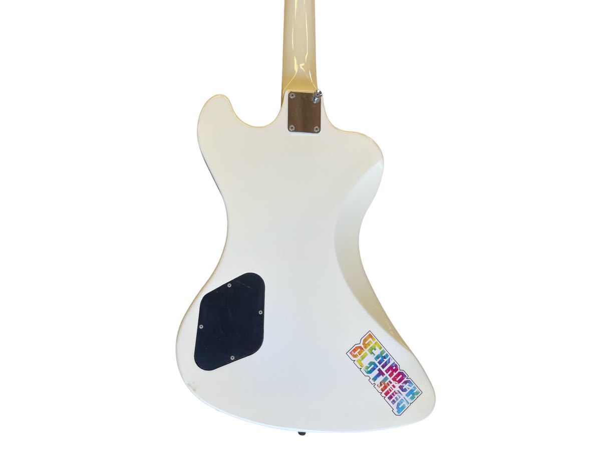 現状品】Edwards レスポールタイプ エレキベース エドワーズ ホワイト