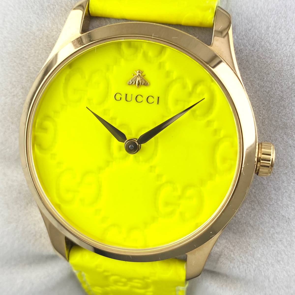 1円箱付】GUCCI グッチ 腕時計 メンズ 126.4 G-TIMELESS Gタイムレス 