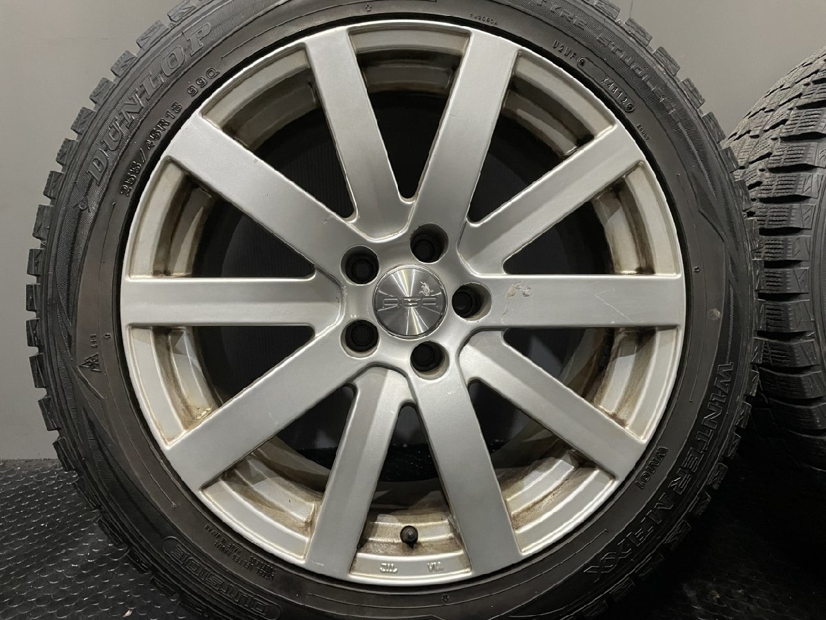 DUNLOP WINTER MAXX WM01 255/45R18】スタッドレス【AGA 18インチ 8.5 