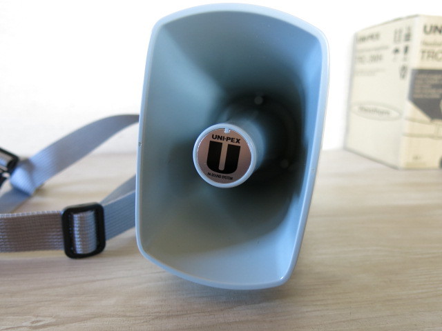 【美品】UNI-PEX・ユニペックス＊Waisthorn「TRC-3WH」ハンズフリータイプメガホン＊拡声器・ヘッドセット・演説・公演・ライブ・現場_2