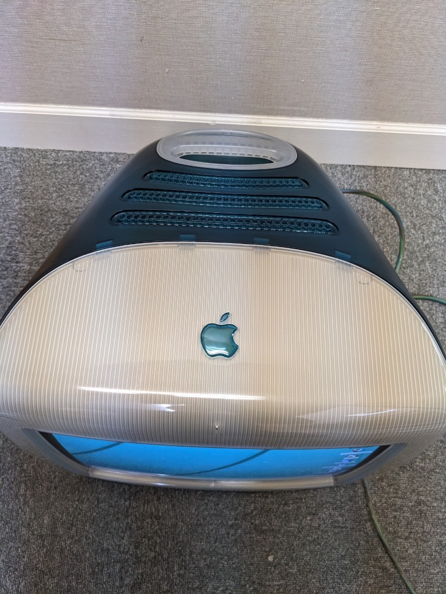 ①-0007 Apple アップル 初代 iMac G3 ボンダイブルー M6709J/ iMac
