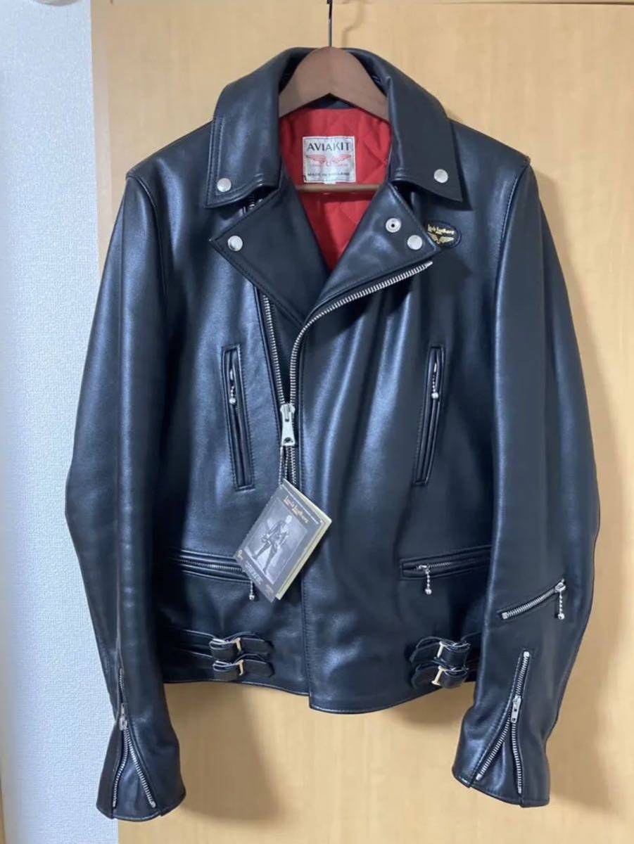 希少 ルイスレザー サイクロン タイトフィット 38 カウレザー 定価や