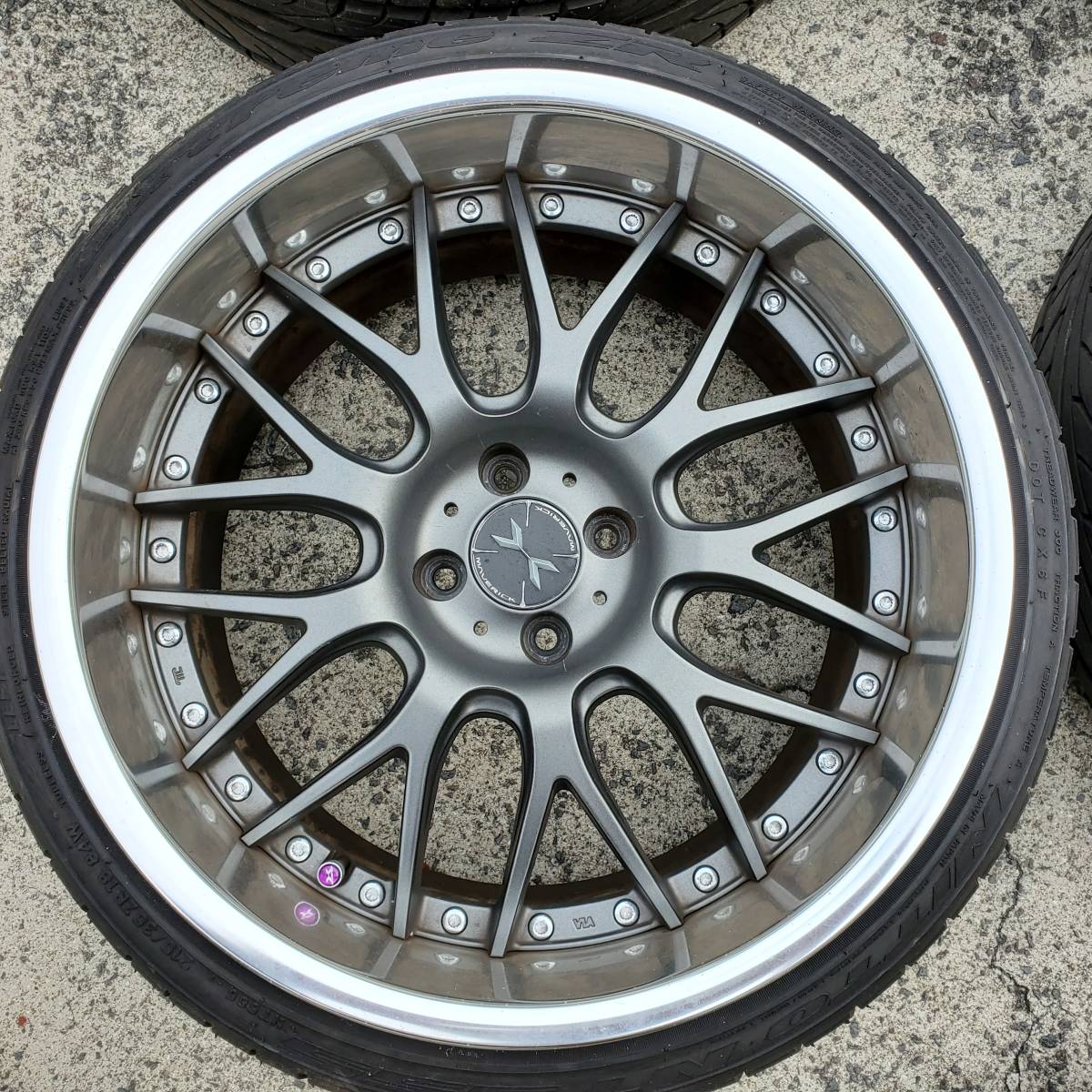 ◇◇値下げしました WEDS MAVERICK 709M 18インチ 9J 9.5J 4H-100 