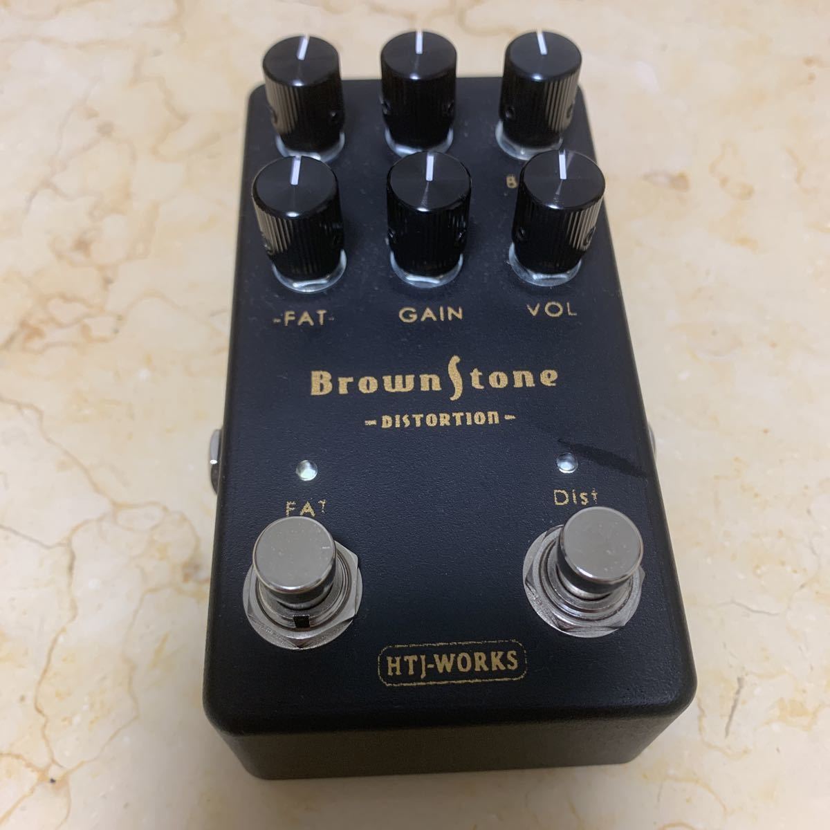 Distortion BrownStone | #64 HTJ-WORKS Brownstone Reverb Pedal