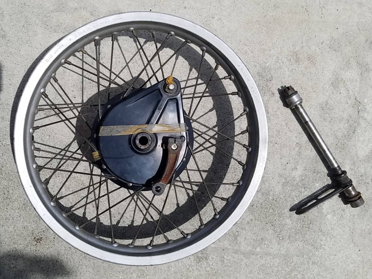 XL250S L250S 純正リアホイール 18 x 2.15 ビンテージモトクロス