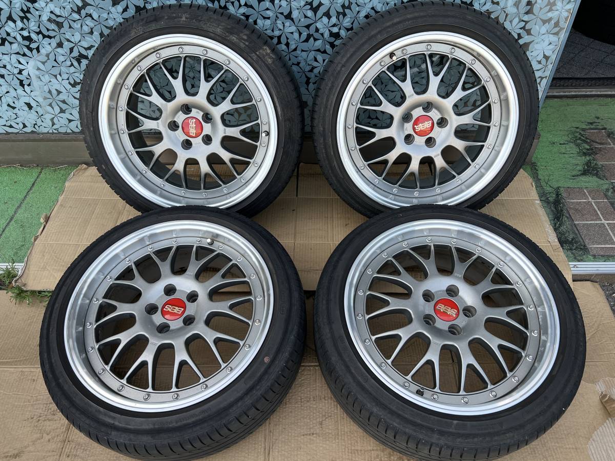 BBS 17インチ RS826 8J+35 RS827 9J+32 PCD100 5穴/ミシュラン 215 