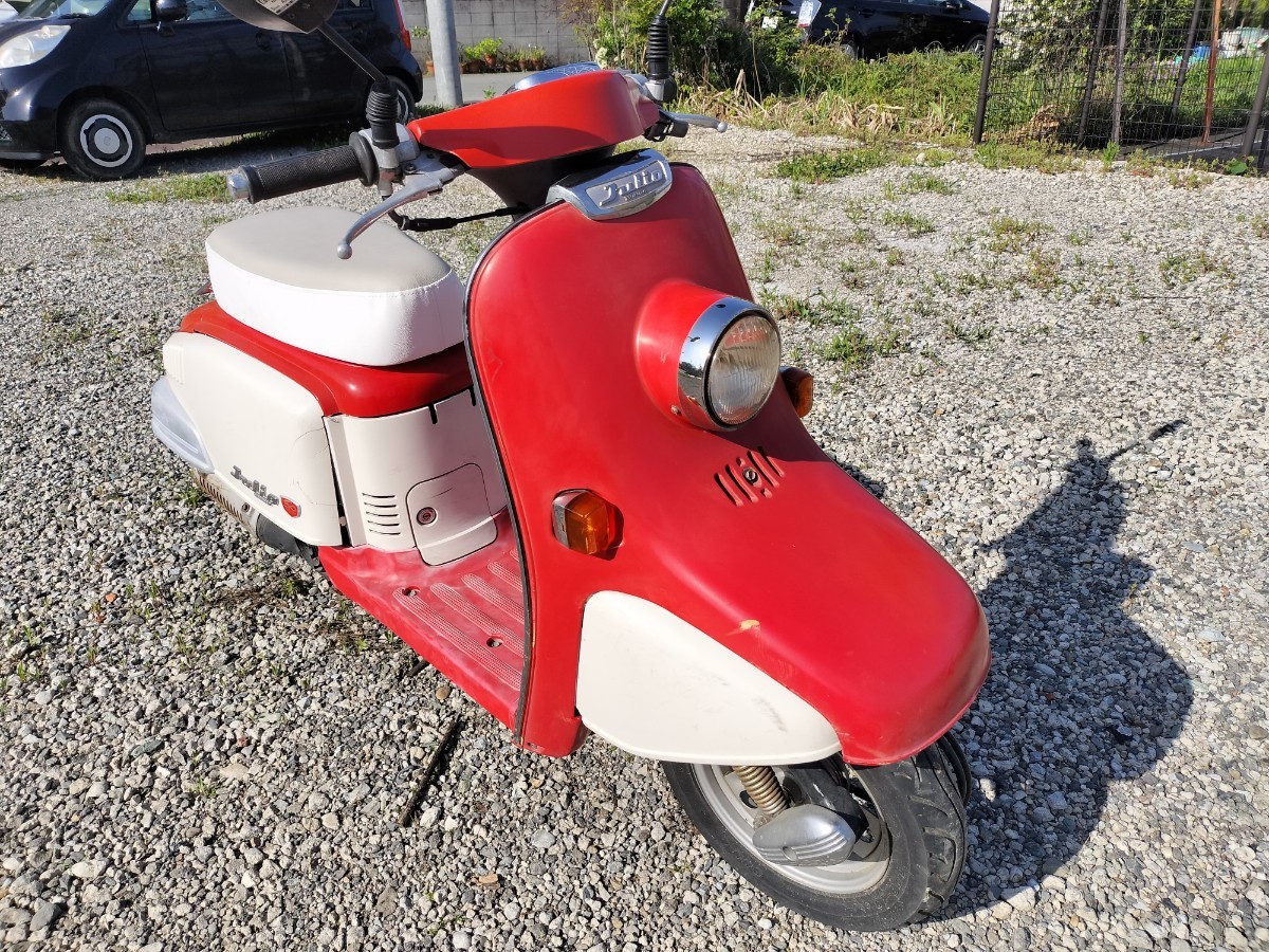 HONDA　ジュリオ　レトロ車 50周年記念車　レストアベースで ジュリオ - ホンダ オートバイ ホンダ５０周年記念限定車 名東区ホンダ・ジュリオ（AF52）スケルトン青色・レストア