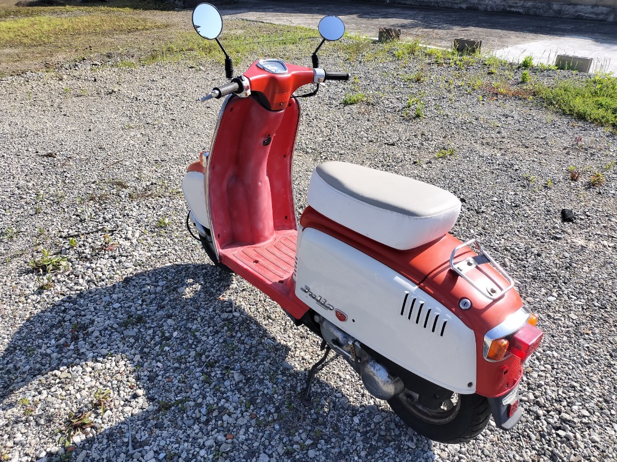 HONDA　ジュリオ　レトロ車 50周年記念車　レストアベースで ジュリオ - ホンダ オートバイ ホンダ５０周年記念限定車 名東区ホンダ・ジュリオ（AF52）スケルトン青色・レストア