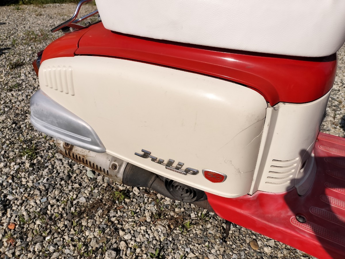 HONDA　ジュリオ　レトロ車 50周年記念車　レストアベースで ジュリオ - ホンダ オートバイ ホンダ５０周年記念限定車 名東区ホンダ・ジュリオ（AF52）スケルトン青色・レストア