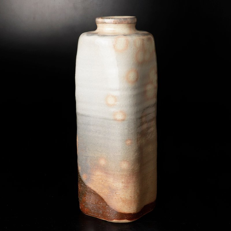 道具 ] - 道具 【古美味】十二代田原陶兵衛 萩焼花入 茶道具 保証