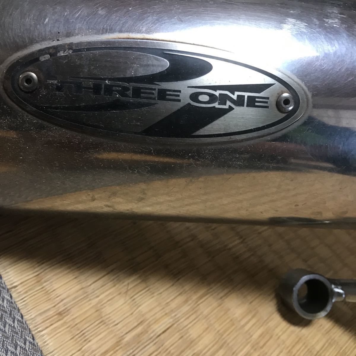 マジェスティ4D9 SG20J 社外マフラー スリーワン (マフラー本体（社外 
