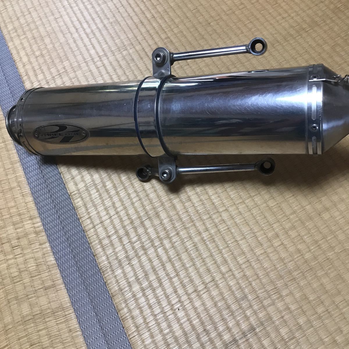 マジェスティ4D9 SG20J 社外マフラー スリーワン (マフラー本体（社外 