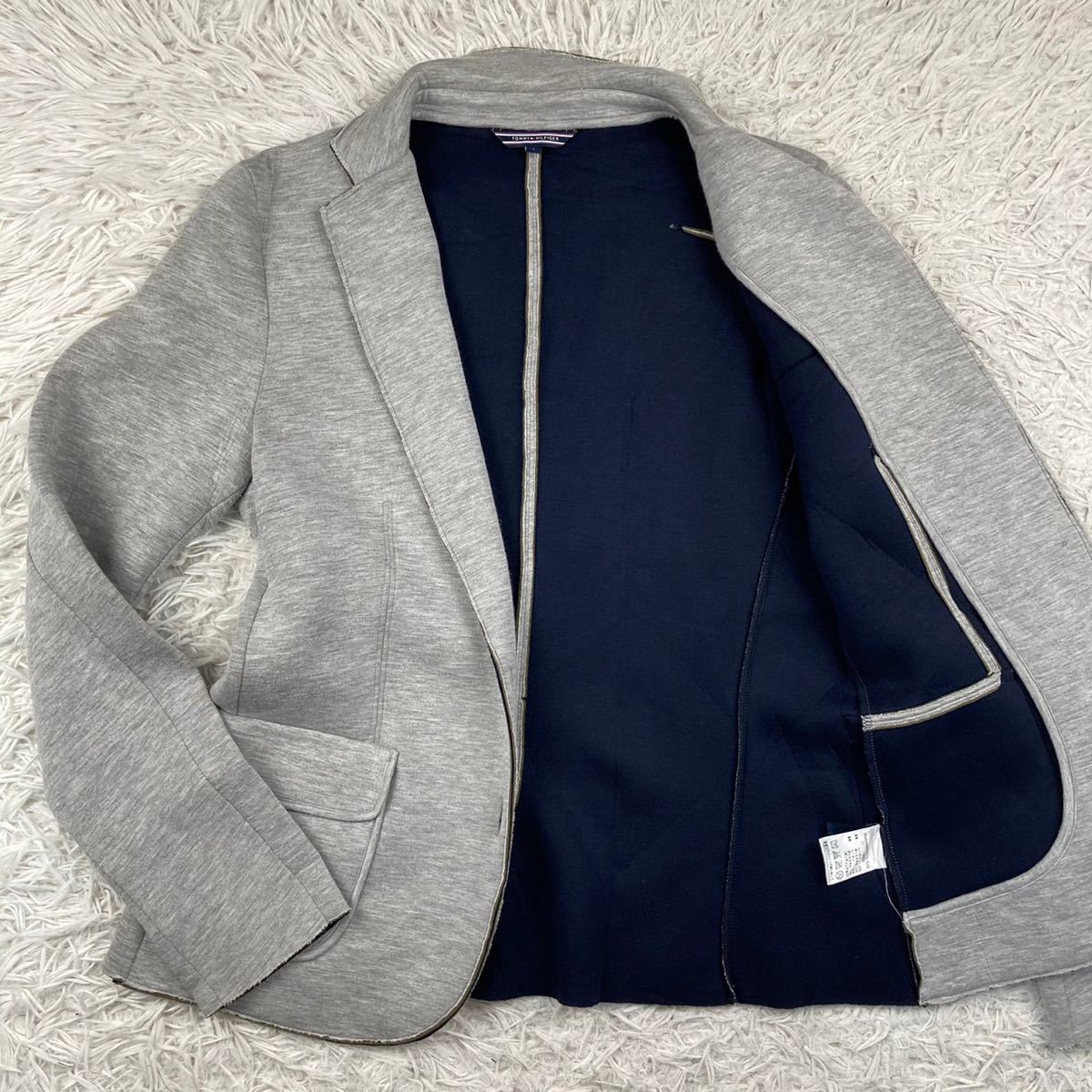 トミーヒルフィガー【伸縮性抜群 Lサイズ】TOMMYHILFIGER テーラード 