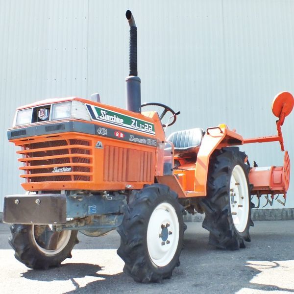 新潟】クボタ トラクター L1-22D 22馬力 パワステ 自動水平 4WD