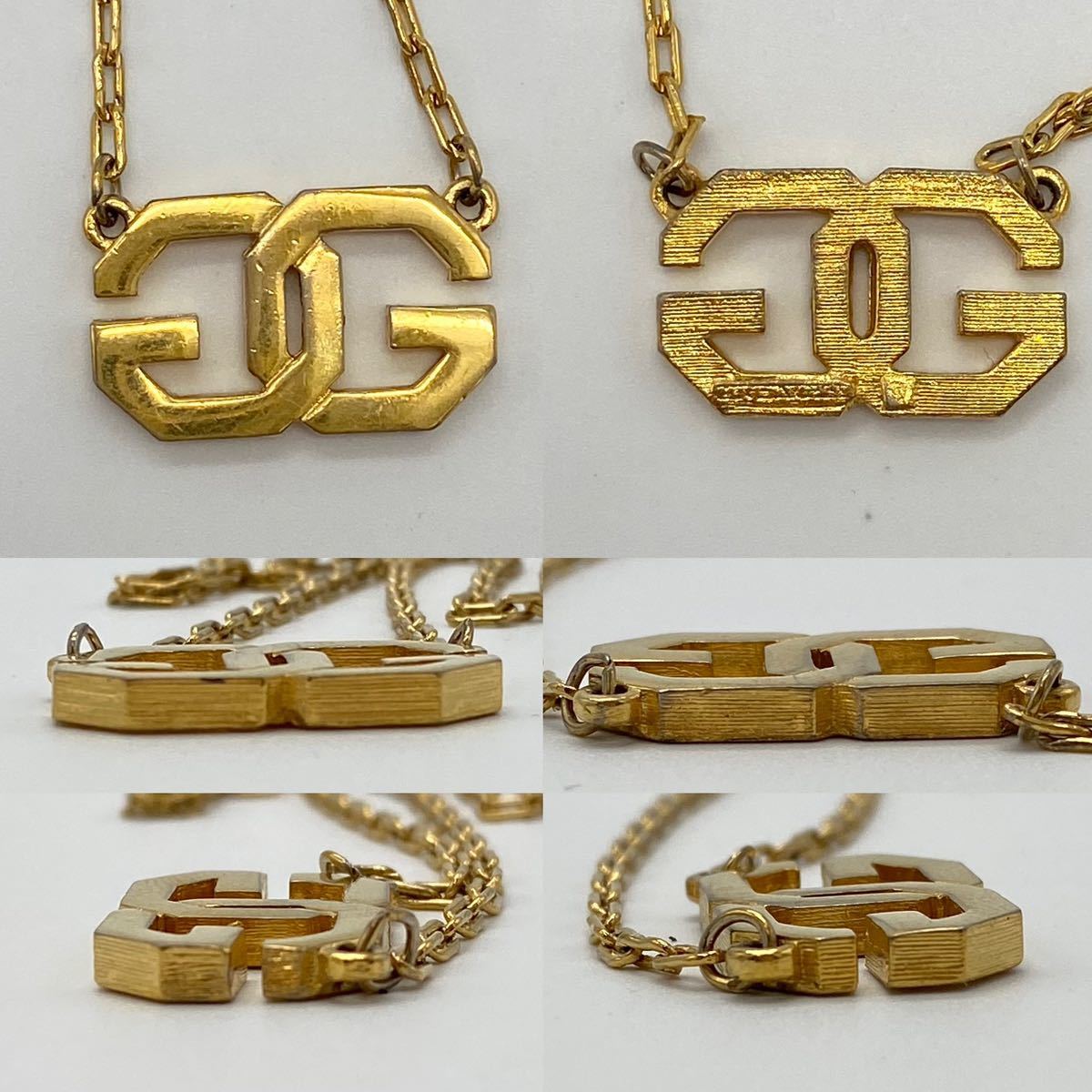 GIVENCHY ジバンシィ ネックレス ブレスレット 3点セット ゴールド