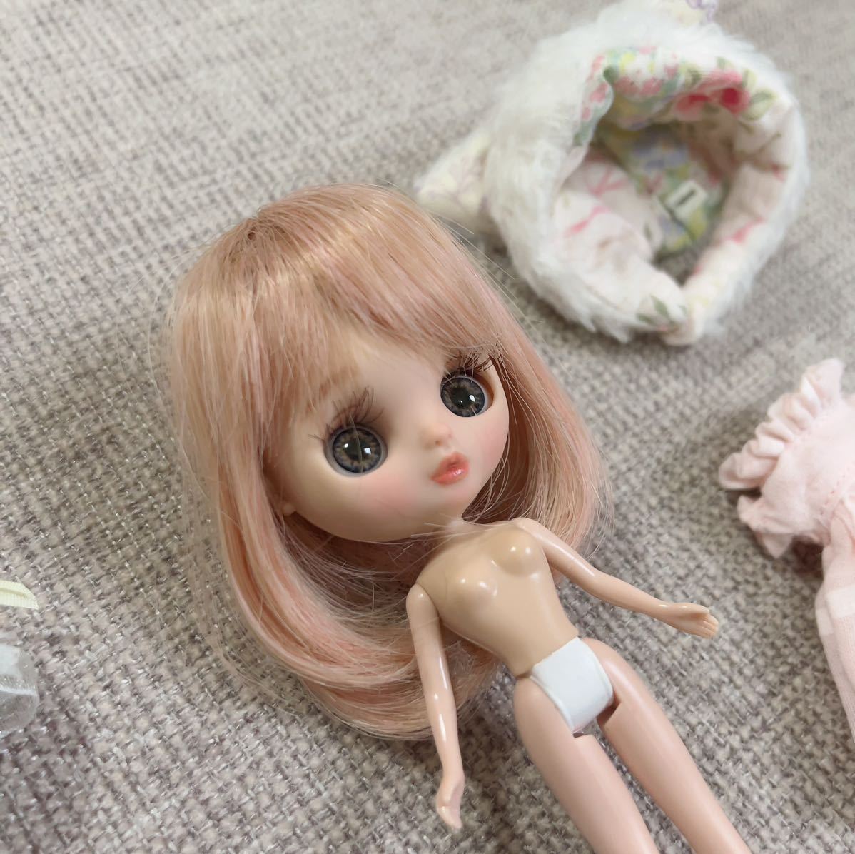 ②カスタム プチブライス 作家様 お洋服付き 猫耳 うさぎ - 【直営店】 