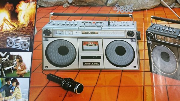 SHARP(シャープ)ステレオカセット THE SEARCHER(ザ・サーチャー)7000