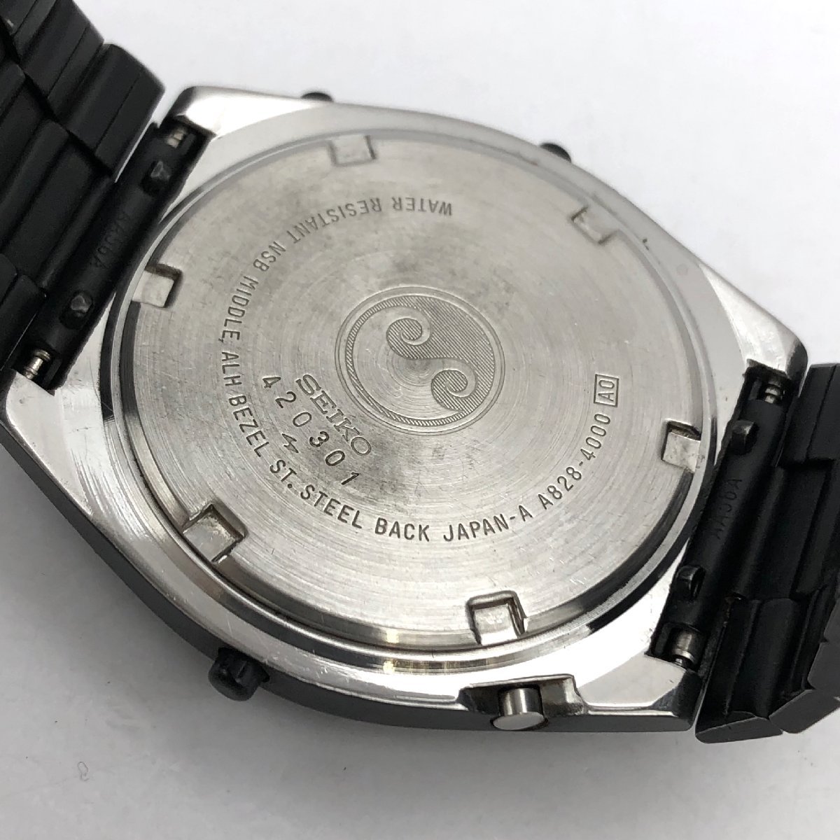 セイコー腕時計 SEIKO A828-4000 オリジナル ジウジアーロ スピード