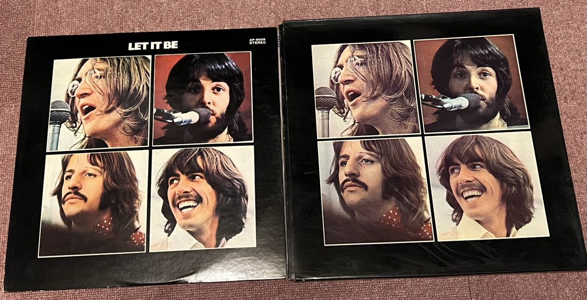 ビートルズ　THE BEATLES LET IT BE レコード　写真集 レコード⁄希少 写真集付き 写真集付き The Beatles / Let It Be