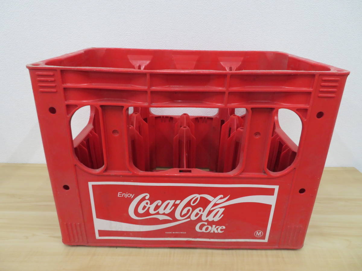 コカ・コーラ 昭和レトロ Cokeマーク付き 瓶ケース ドリンクケース 