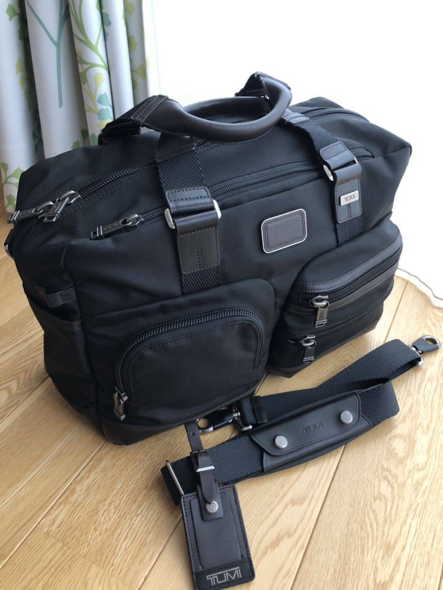 極美品！希少ボストンバッグ！TUMI 222340HK2 ALPHA BRAVO ショルダー