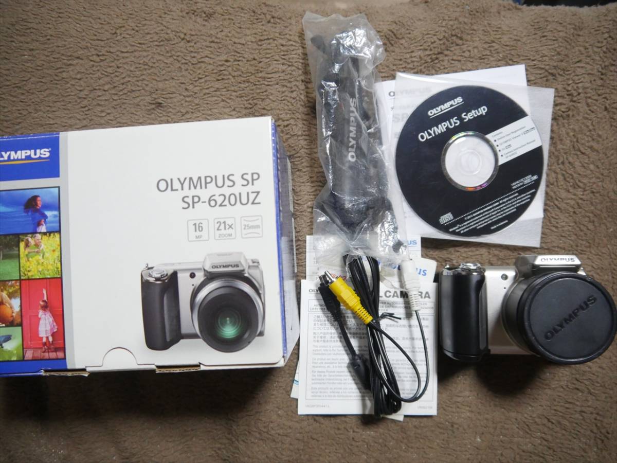 OLYMPUS SP-620UZ 高倍率ズーム 完働 結構美品 HD動画 SP-620UZ - Yahoo!