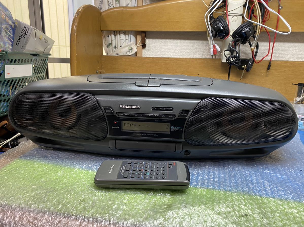 Panasonic MODEL:RX-DT505 CDラジカセ (ラジカセ)｜売買された
