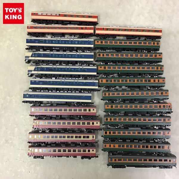 KATO&TOMIXなどNゲージ車両　86台まとめ　ジャンク扱い Nゲージ 1円〜 訳あり ジャンク KATO 鉄道模型 KATO等 モハネ582-27