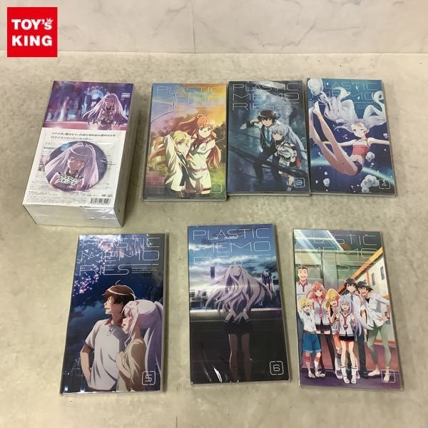 1円〜 未開封 DVD プラスティック・メモリーズ 1-7巻 Amazon.co.jp限定 デカ缶バッジ付