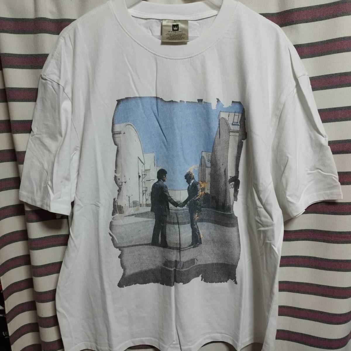 ピンクフロイド FLOYD PINK DIVISION BELL 半袖Tシャツ 希少柄◇PINK