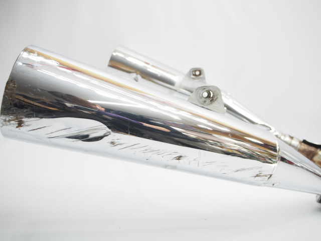 XJR1200純正マフラー4KG 交換組み換え車検などに 4KG-1 -2サイレンサー