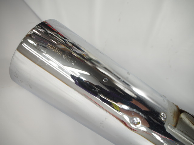 XJR1200純正マフラー4KG 交換組み換え車検などに 4KG-1 -2サイレンサー