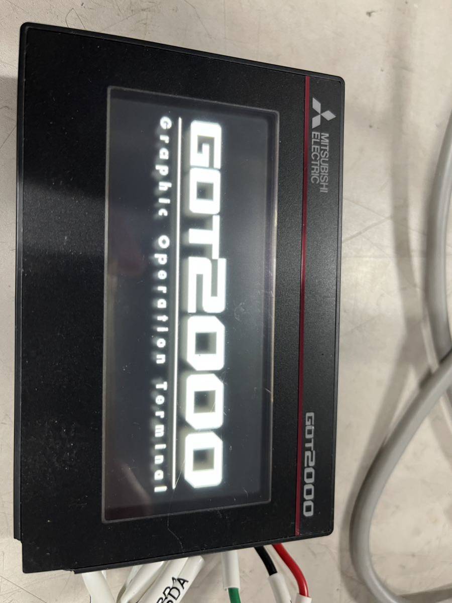 三菱　plc タッチパネルセット売り　fx3g got2000 動作保証