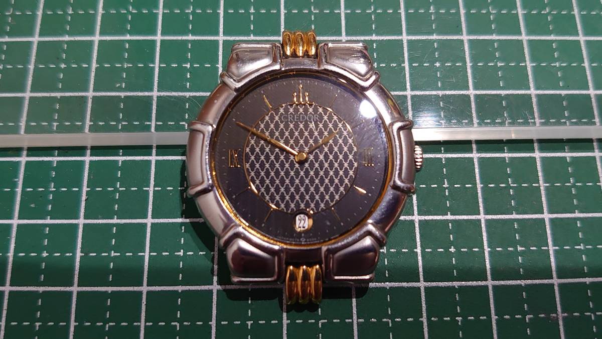 SEIKO クレドール CREDOR エントラータ 9579-6000 本体のみ 動作未確認 