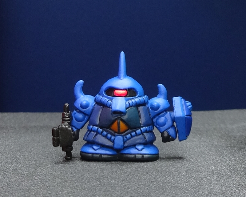 ガン消し MS-07 グフ SDガンダム 消しゴム フィギュア ガシャポン戦士  