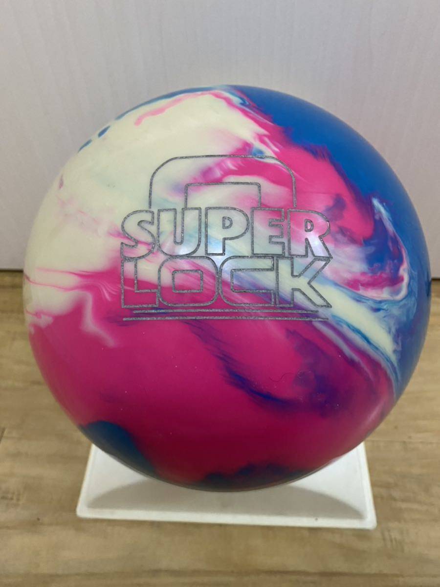 ☆プラグ済☆ストーム・スーパーロック15P☆ ボウリングボール
