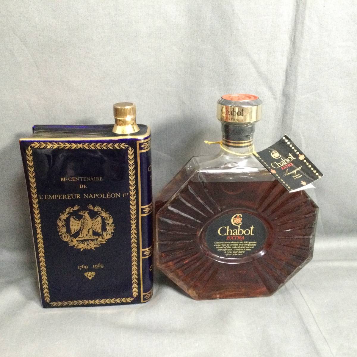 5505/9 230807 お酒 2点 おまとめ セット CAMUS NAPOLEON Chabot EXTRA 