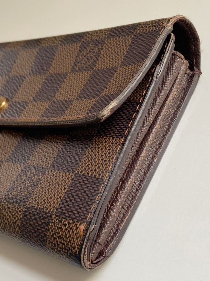 【ルビーページ】美品✨ルイヴィトン ダミエ エペヌ ポルトフォイユサラ B3E040◇ ルイ ヴィトン LOUIS VUITTON ダミエ エベヌ ポルトフォイユ