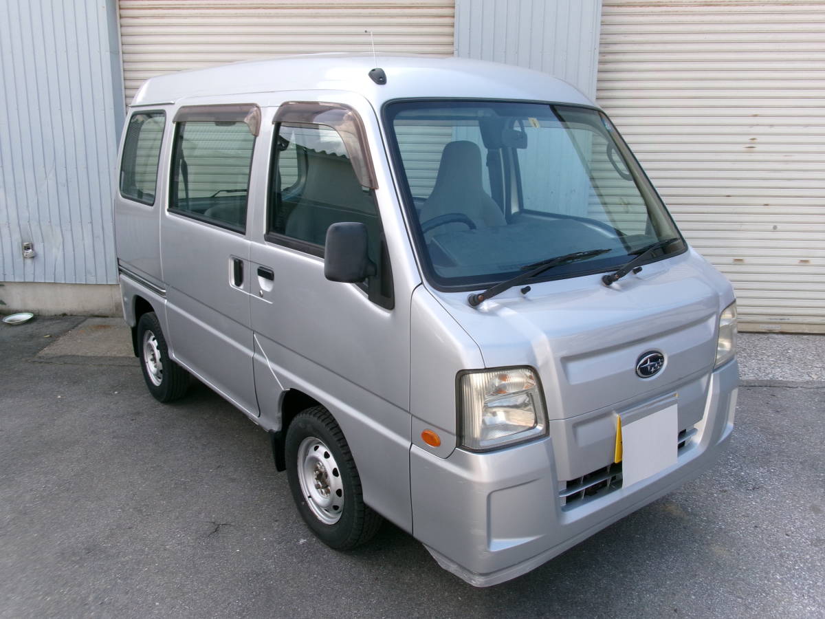 【超激得，正規品】 H２２ サンバーV ４WD ５速 エアコン パワステ タイベル済 検R６/８(サンバーバン)｜売買されたオークション情報、yahooの商品情報をアーカイブ公開 - オークファン サンバーバン
