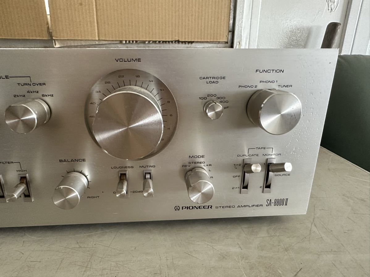 Pioneer パイオニア SA-8800Ⅱ プリメインアンプ パイオニア PIONEER