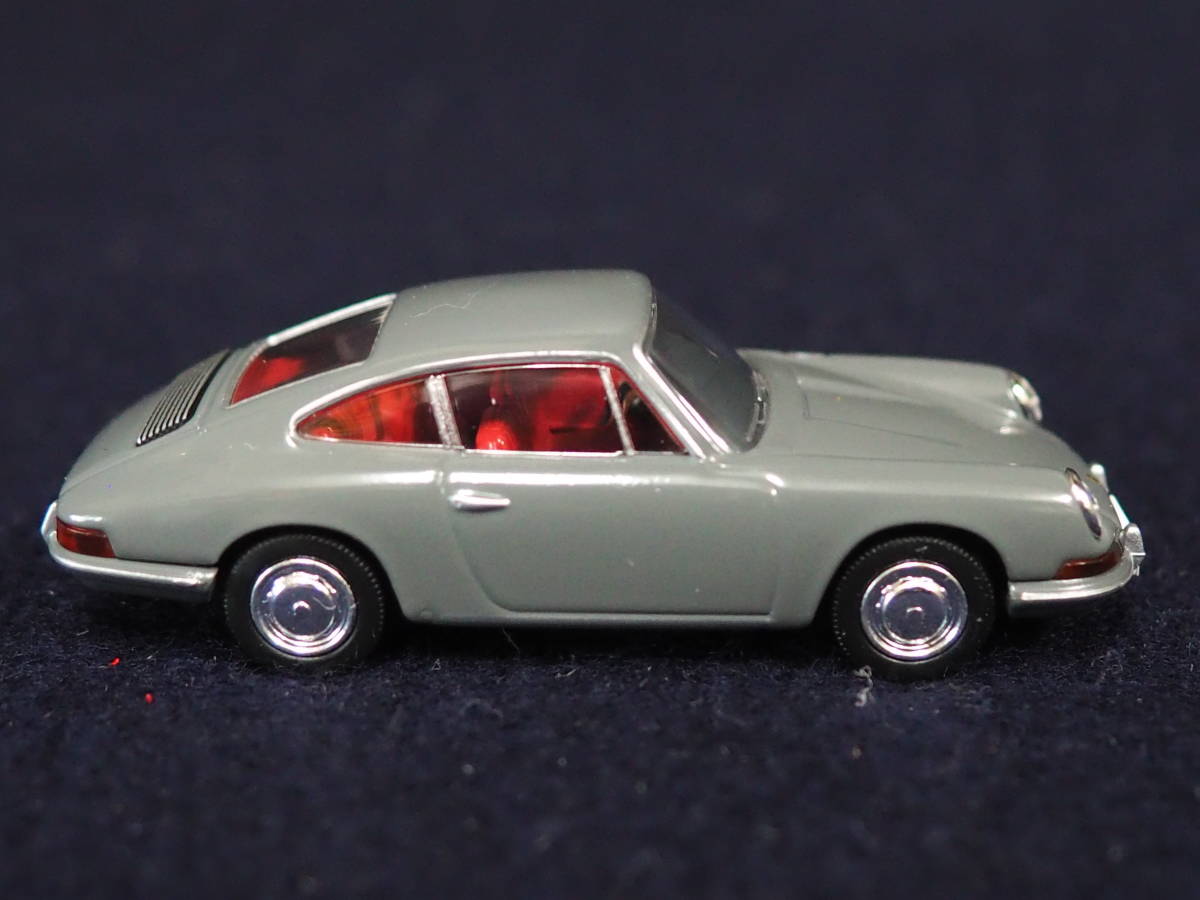 ミニカー【PORSCHE 911】ポルシェ911(1964年式) トミカ グレー系 LV-85